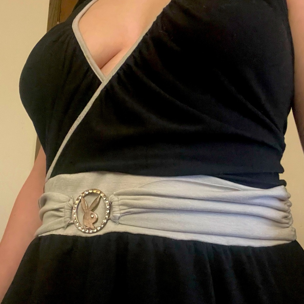 Playboy halter dress